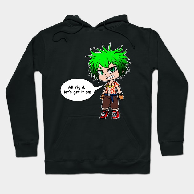 Crazy Taxi Axel Gacha Club Style Hoodie by ParaholiX